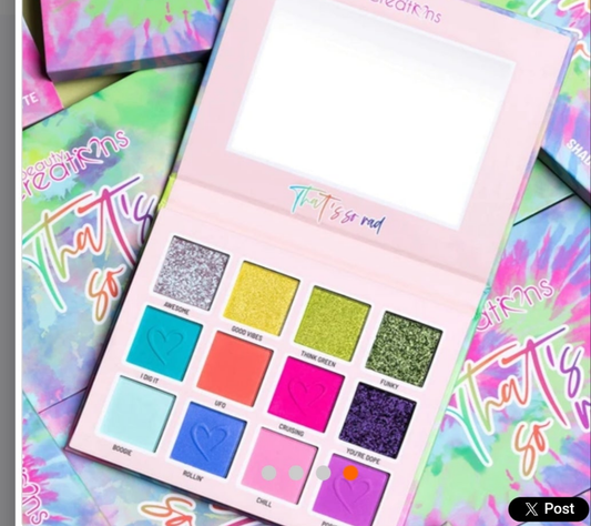 Beauty creations                      that's so rad eyeshadow palette