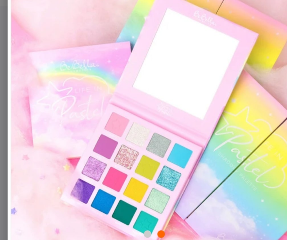 Be Bella, a life in pastel eyeshadow palette
