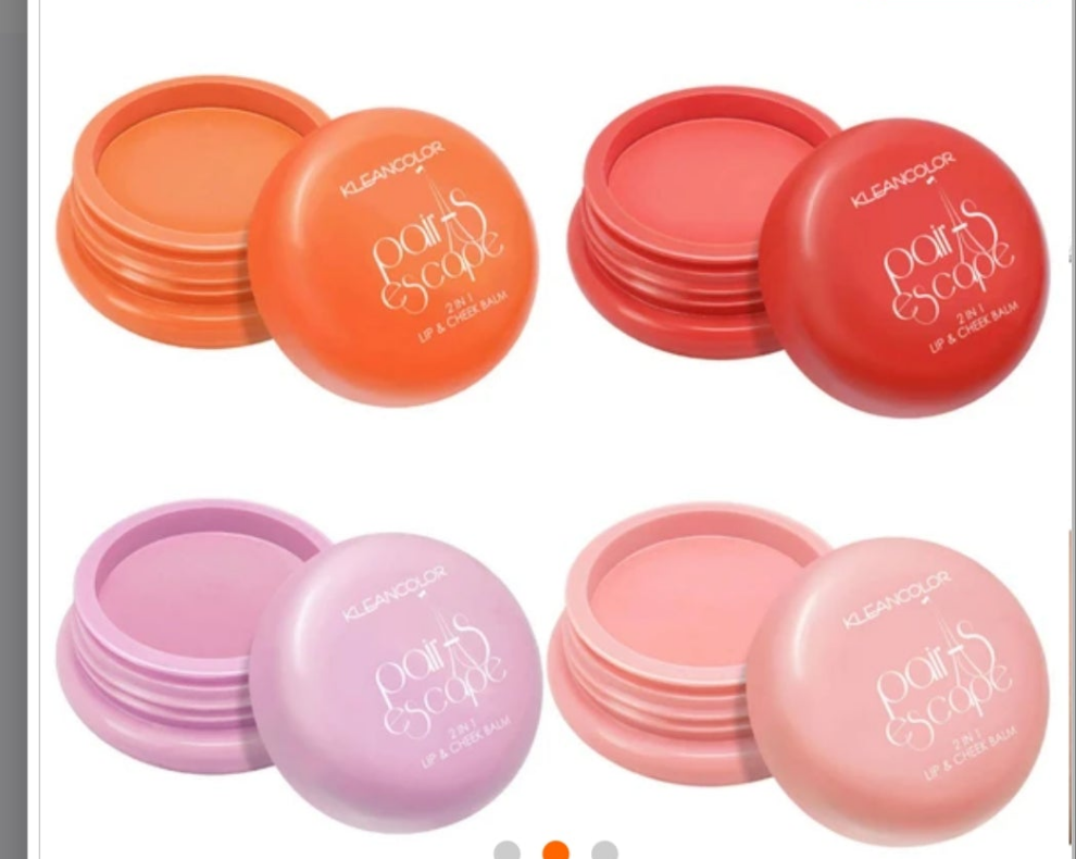 Kleancolor paris escape 2 in one lip and cheek Blam