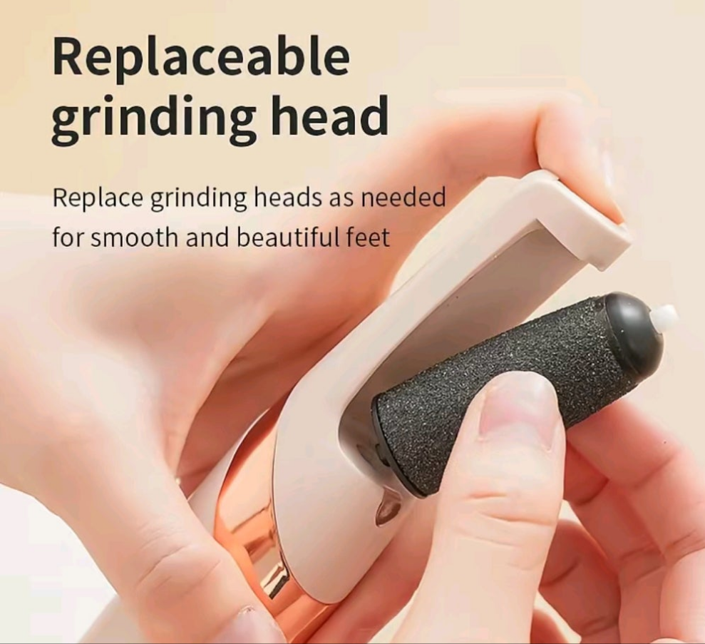 Get your pedicures at home with this smooth electric wand removes calluses and much more. Rechargeable