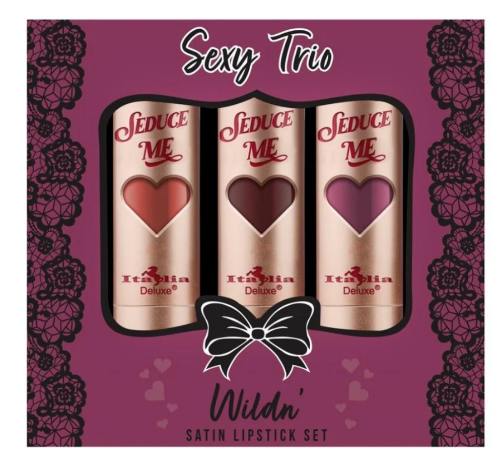 Sexy Trio satin lipstick set