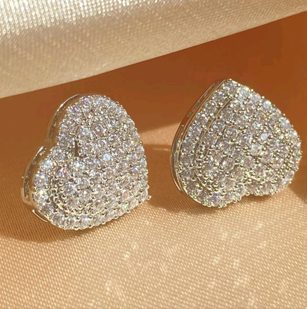 Elegant stud earrings