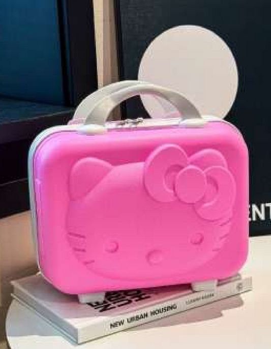 Hello kitty suitcases with special locks