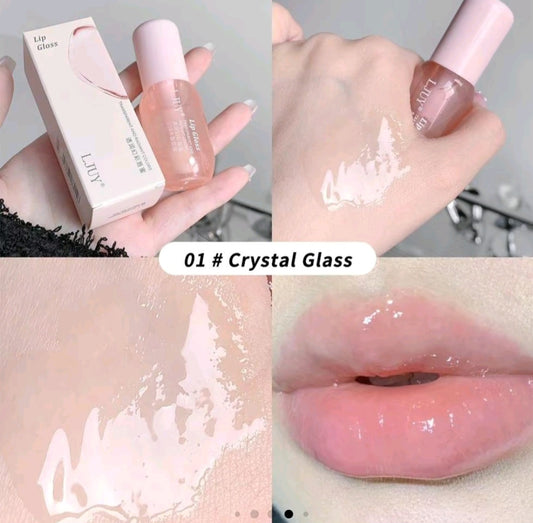 Lip oil clear glass